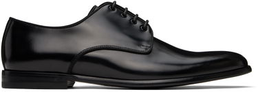 Oblečenie Dolce & Gabbana Dolce&Gabbana Brushed Calfskin Derbys Čierna | A10703A1203, 0