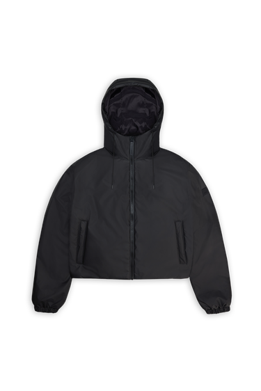 Prešívaná bunda Rains Lohja Short Insulated Jacket Čierna | 15780\01, 6