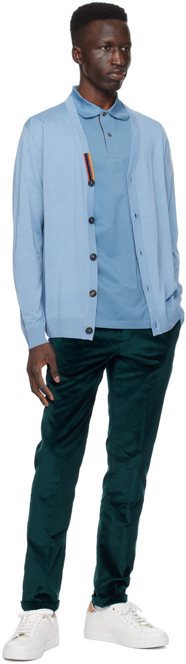 Sveter Paul Smith Paul Smith Striped Cardigan Modrá | M1R-122X-L02094-41, 3