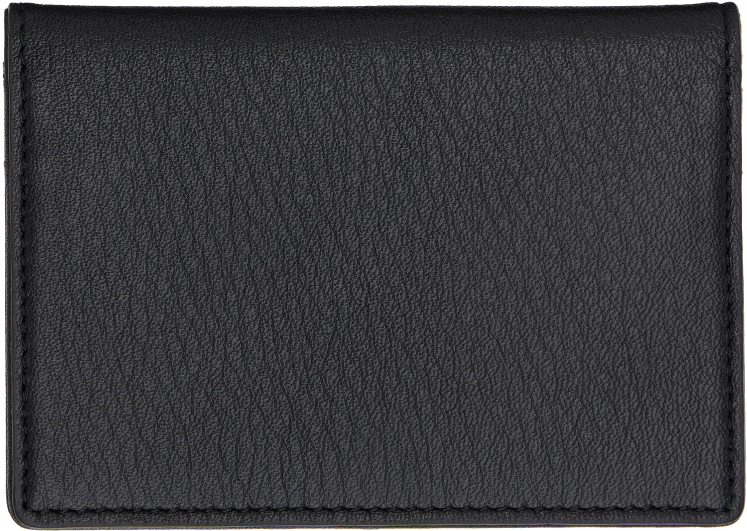 Peňaženka Yohji Yamamoto Black discord Logo Card Holder Čierna | DA-A95-790, 1
