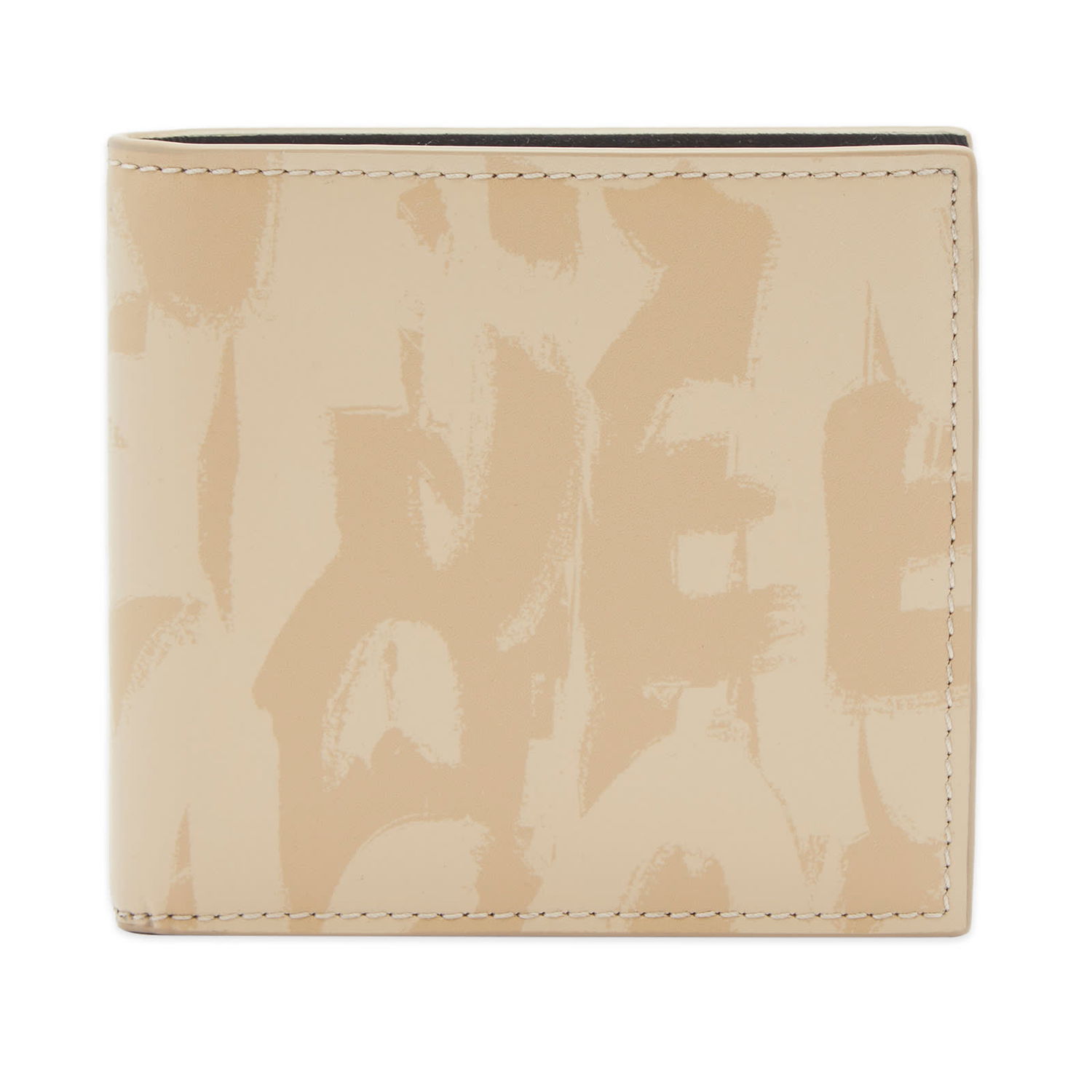 Peňaženka Alexander McQueen Graffiti Logo Billfold Wallet Béžová | 6021371AAQ6-9710, 0