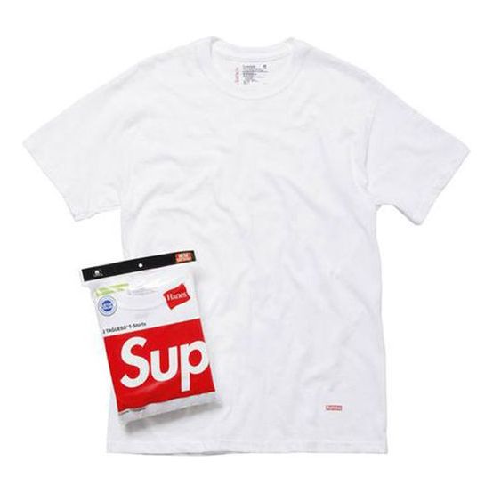 Tričko Supreme Pack of Tagless Tees Biela | SUP-FW19-036, 0
