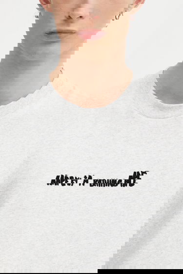 Tričko AAPE by A Bathing Ape All-Over Graffiti Print Short Sleeve T-shirt Theme Main Šedá | AAPTEM1755XAP, 3