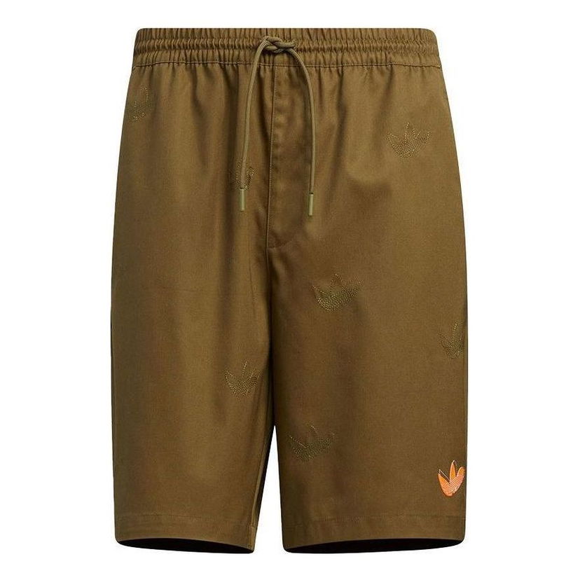 Šortky adidas Originals Originals Embroidered Logo Men's Shorts Zelené | HS1911