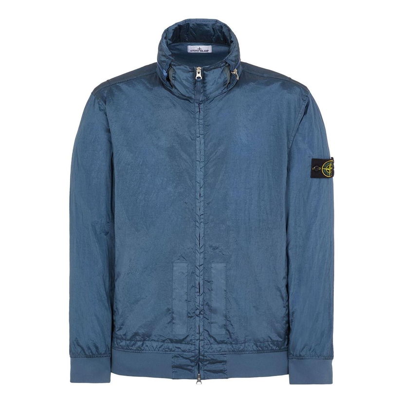 Bomber bunda Stone Island Stone Island Logo Nylon Jacket Modrá | 781541920-V0024