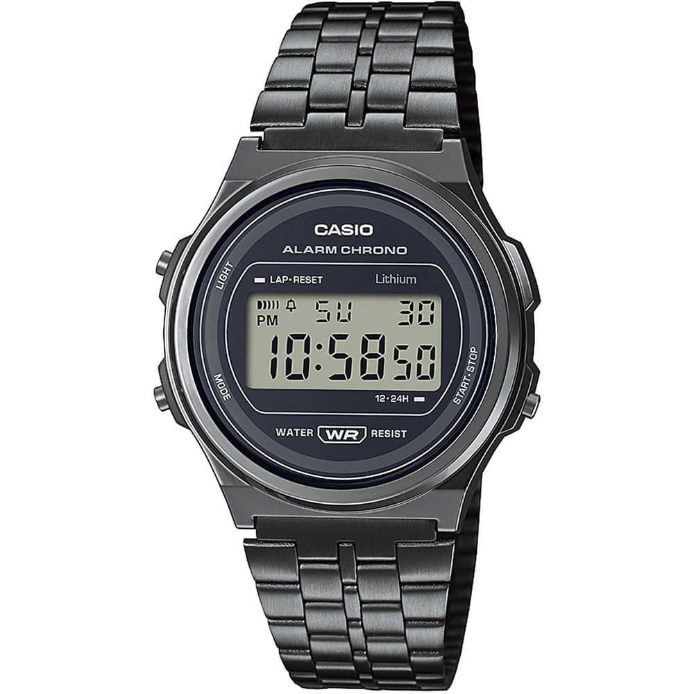 Hodinky CASIO Vintage A171WEGG-1AEF Čierna | A171WEGG-1AEF, 0