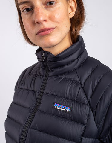 Prešívaná bunda Patagonia Down Sweater Čierna | 84684, 1