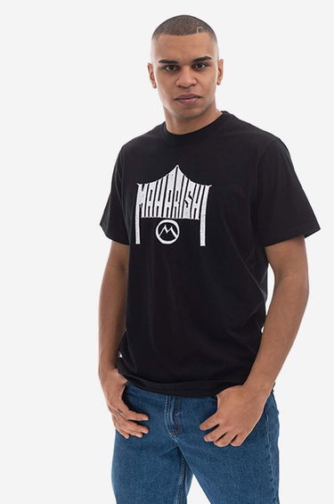 Tričko Maharishi 1995 Organic Cotton Jarse T-Shirt With Print Čierna | 9928.BLACK, 0