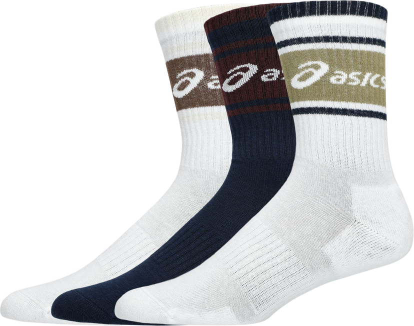 Ponožky Asics 3 Pack Logo Crew Socks Rôznofarebný | 3033b879-400