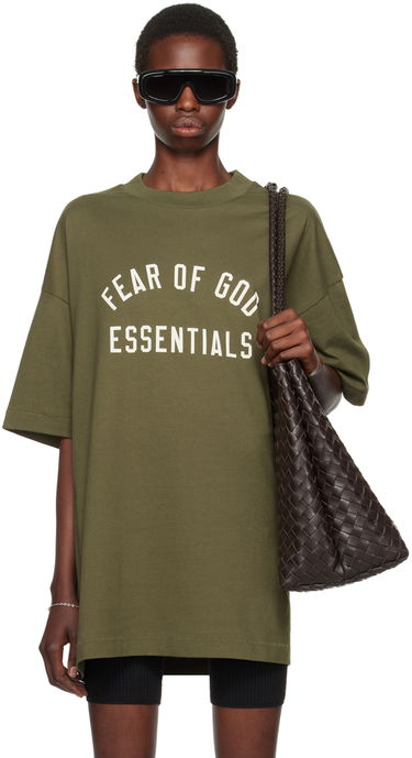 Tričko Fear of God Crewneck T-Shirt Zelené | 125BT244195F, 0