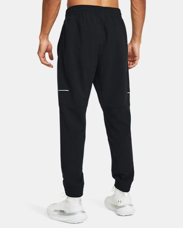 Nohavice a džínsy Under Armour Zone Hose aus Webstoff für Herren Schwarz / Schwarz / Weiß L Čierna | 1383401-001, 1