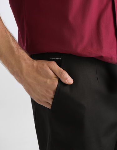 Šortky Dolce & Gabbana Dolce & Gabbana Stretch Cotton Shorts With Branded Tag Čierna | GVC4HTFUFMJN0000, 3