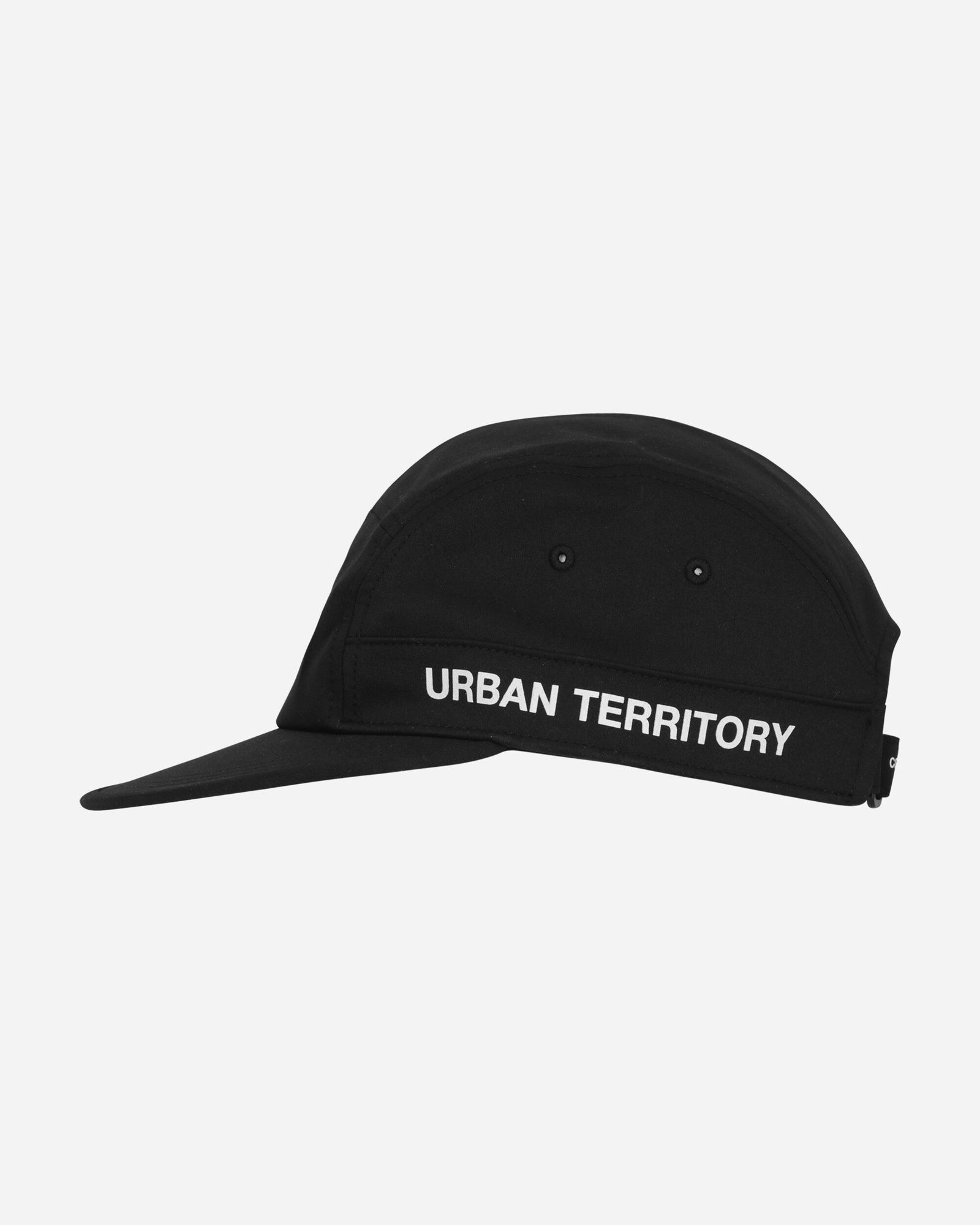 Black Branded Logo Patch Cap