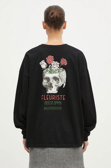 Tričko UNDERCOVER Long Sleeve T-Shirt Čierna | UC2D1892.1, 0