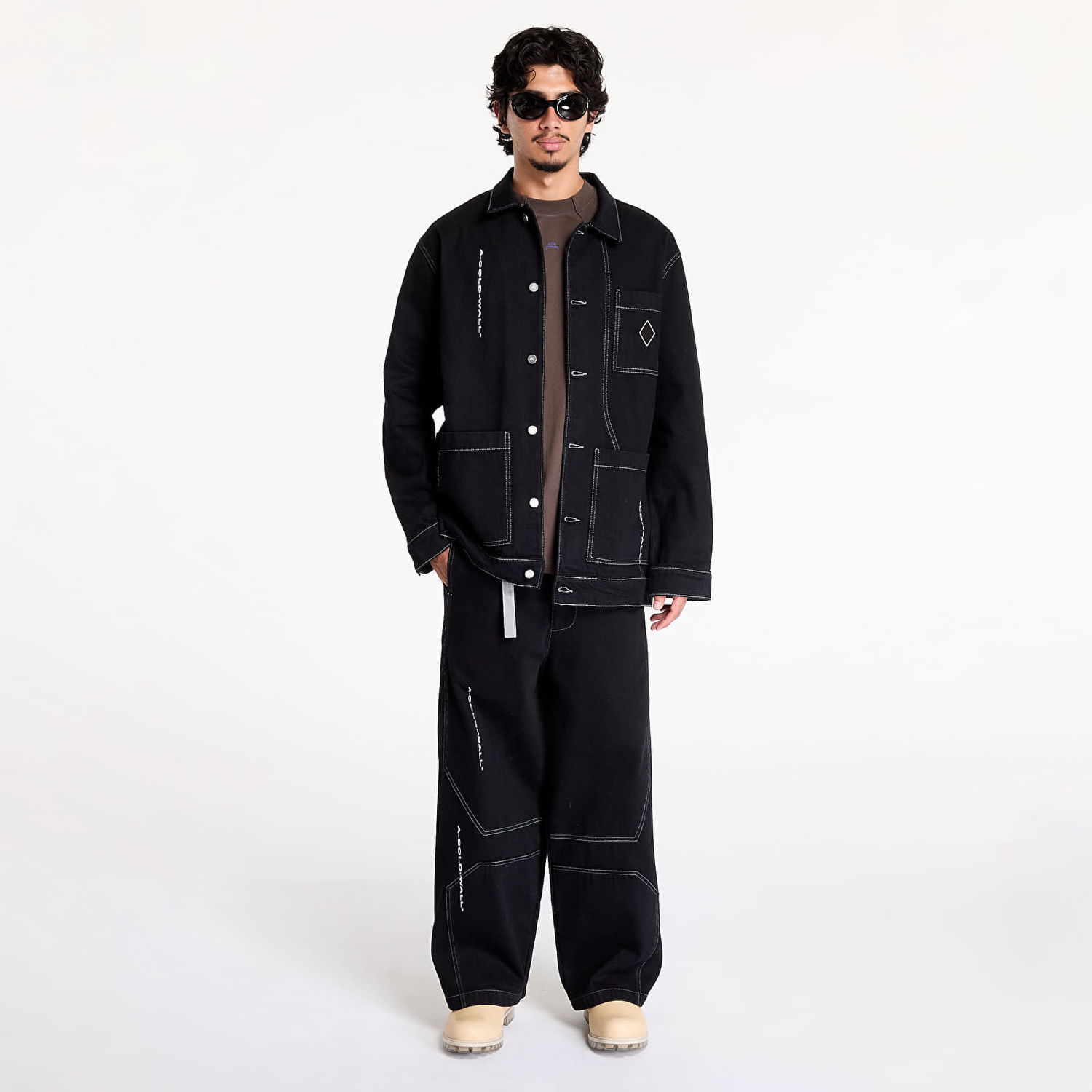 Džínsy A-COLD-WALL* Format Jean Black Onyx Čierna | ACWMJS042 Black, 0