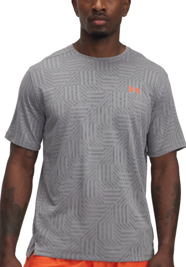 Tričko Under Armour UA Tech Vent Geotessa Short Sleeve T-Shirt Šedá | 1382182-036, 0