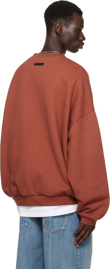 Sveter Fear of God Fear of God ESSENTIALS Fleece Crewneck Sweatshirt Hnedá | 192HO246266F, 2