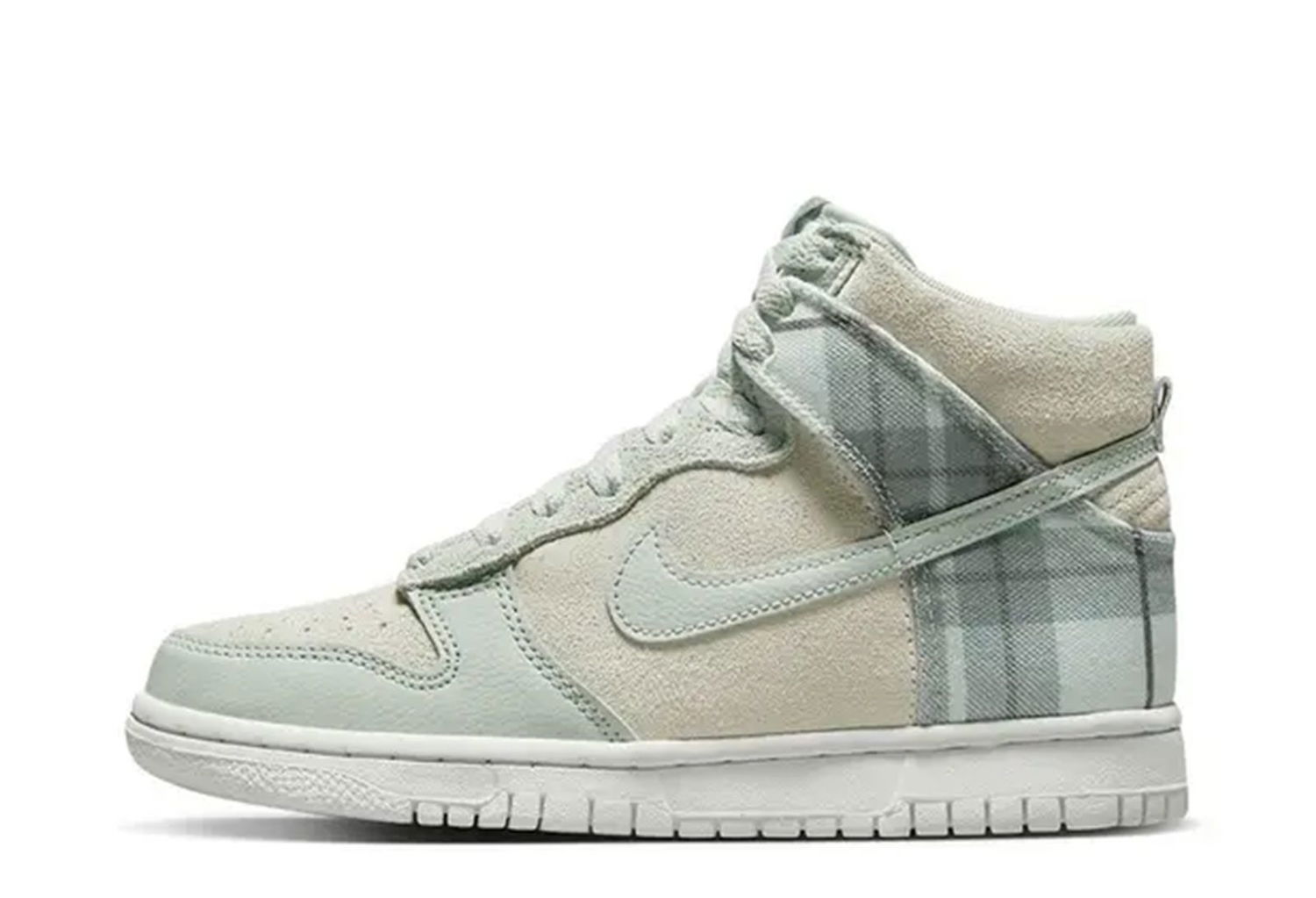 Tenisky a topánky Nike Dunk High "Plaid Green" Zelené | DV1724-100, 0