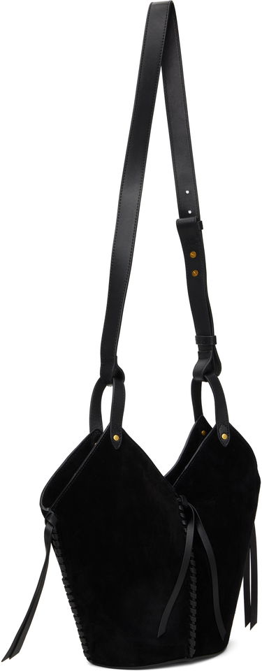 Kabelka ISABEL MARANT Isabel Marant Tampa Mini Suede Shoulder Bag Hnedá | PM0067FA-C2C13M, 4