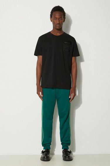 Tričko Alpha Industries T-Shirt With Print Čierna | 136500.03, 1