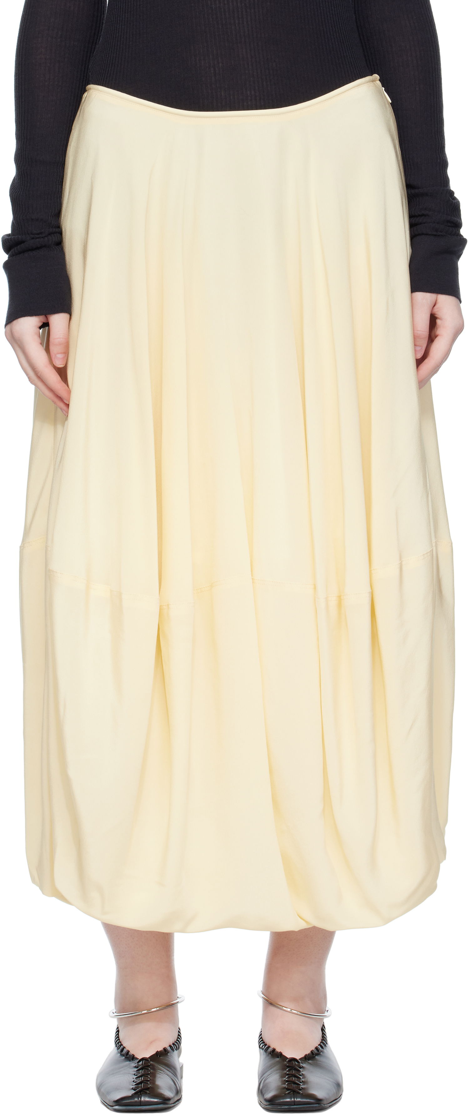 Sukňa LEMAIRE Balloon Maxi Skirt Žltá | SK1053 LF1446, 0