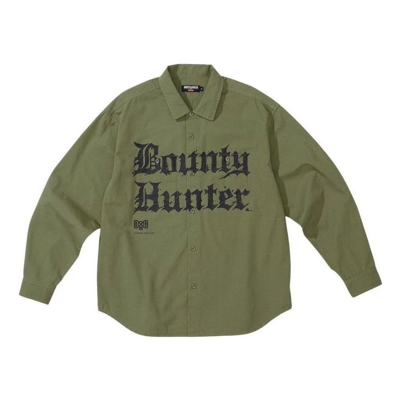 Košeľa Supreme Ripstop Shirt by Hunter Zelené | SUP-FW23-115