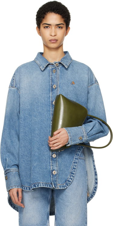 Košeľa The Attico Attico Diana Denim Shirt Modrá | 250WCB00068 DDD085AA, 0