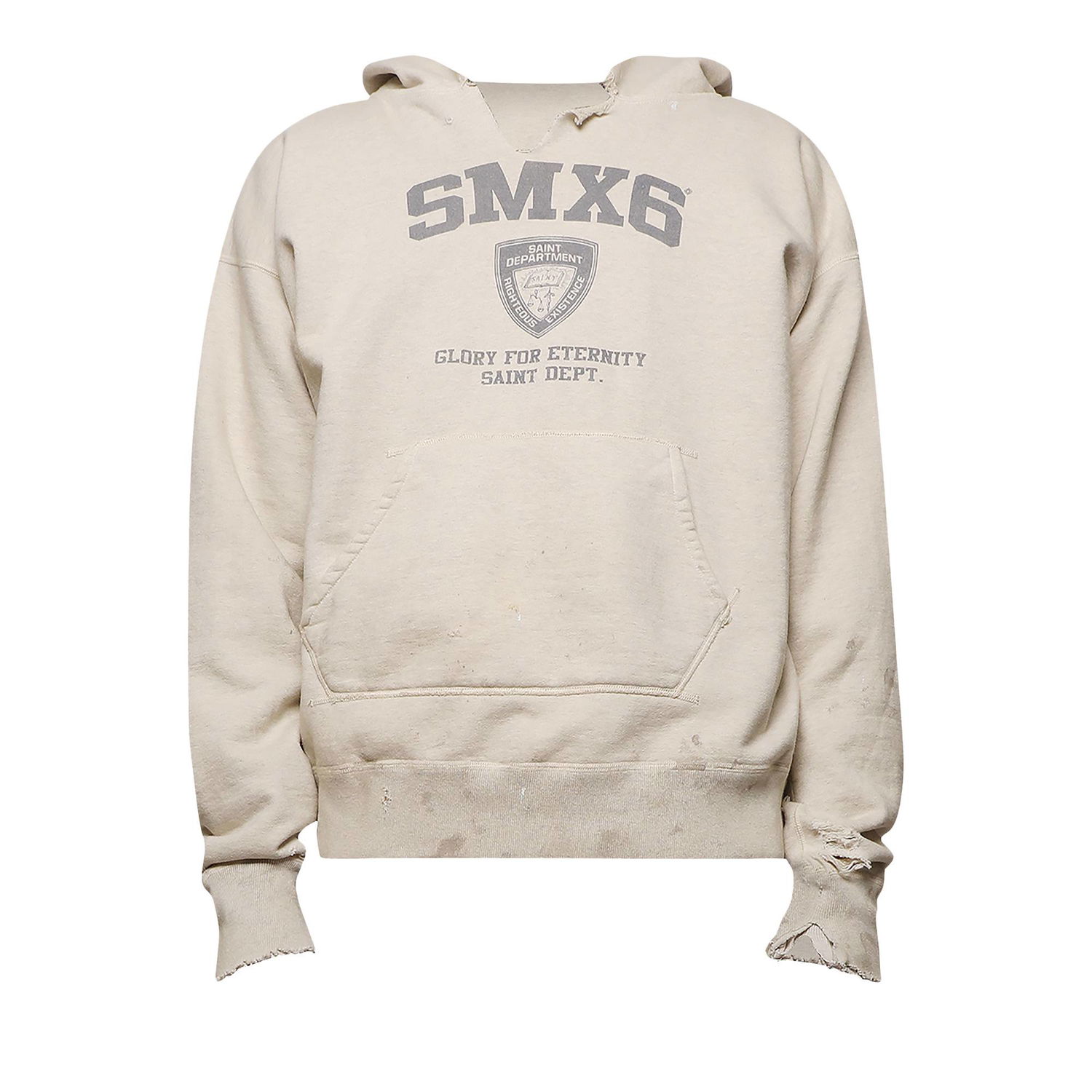 Mikina Saint Michael x Shermer Academy Hoodie Béžová | SM A22 0000 059, 1