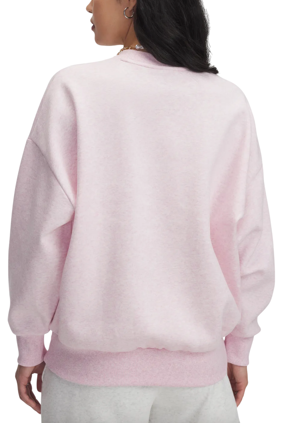 Mikina Under Armour Under Armour Rival Fleece Crew Sweatshirt Ružová | 1386463-647, 1