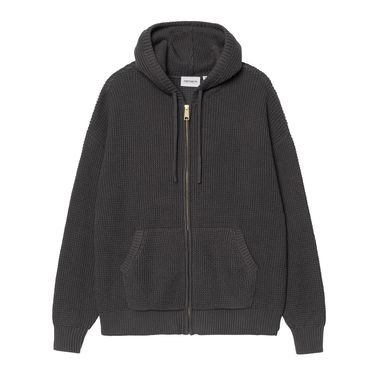 Sveter Carhartt WIP Carhartt WIP Hooded Waffle Knit Jacket Šedá | A251009_9, 0
