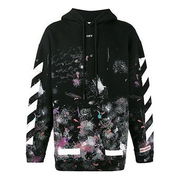Off-White Galaxy Print Loose Hoodie