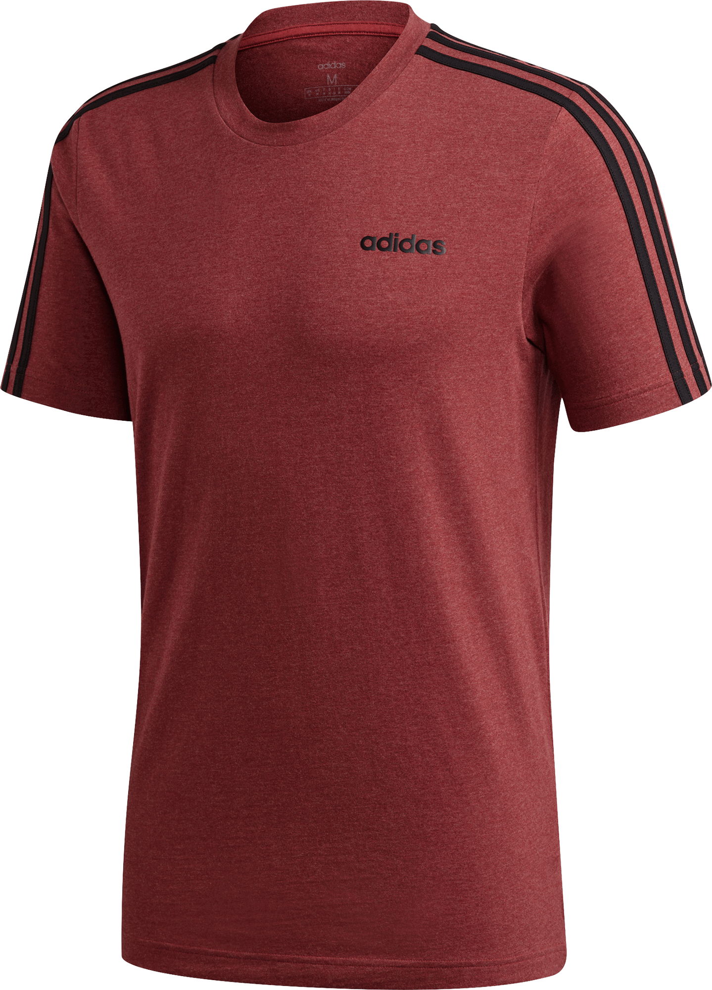 Tričko adidas Originals Essentials 3 Stripes T-Shirt Vínová | gd5372, 0