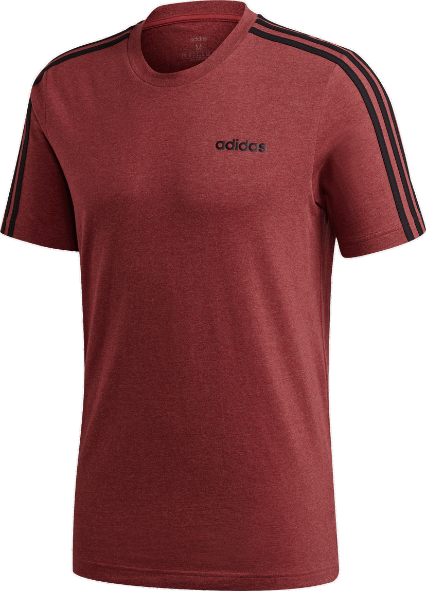 Tričko adidas Originals Essentials 3 Stripes T-Shirt Vínová | gd5372