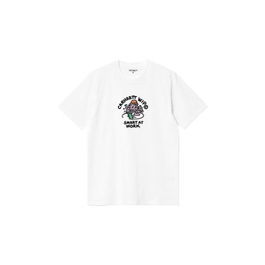 Tričko Carhartt WIP Short Sleeve Smart Work Graphic T-Shirt Biela | I033963_9, 5