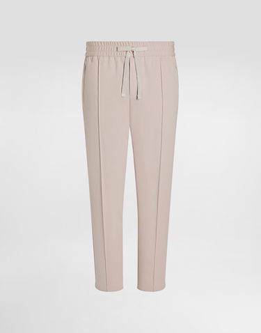 Tepláky Dolce & Gabbana Dolce & Gabbana Cotton Jogging Pants Béžová | GYACETFUGS1M9478, 0