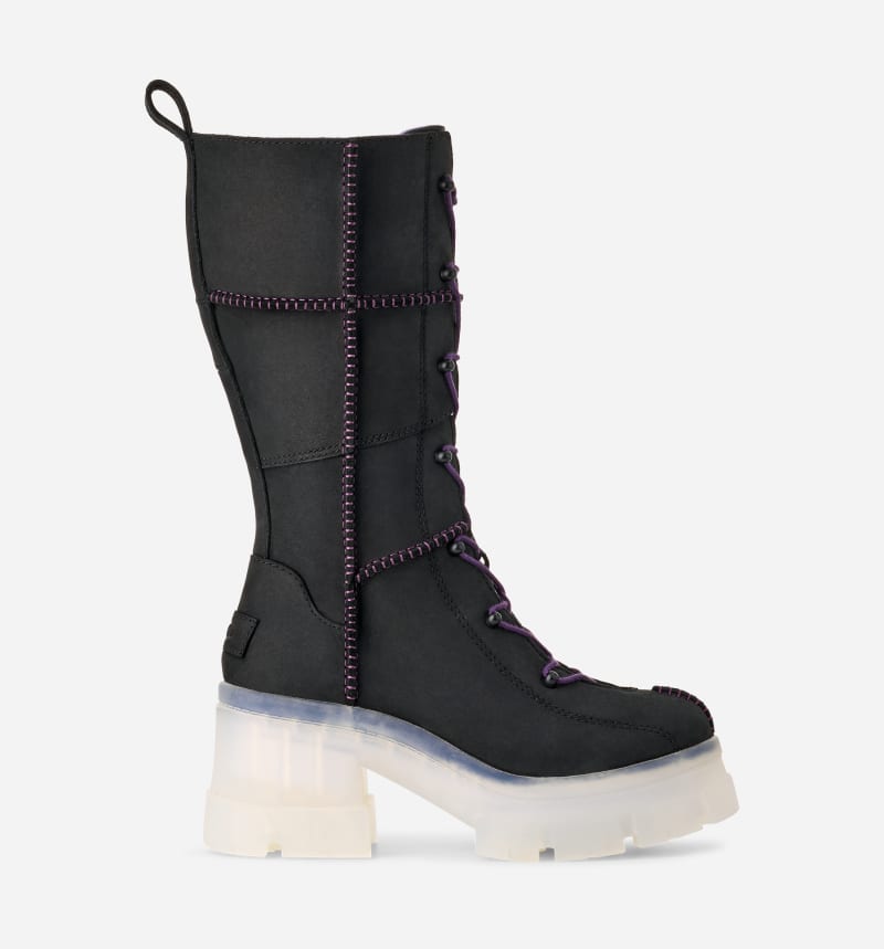 Tenisky a topánky UGG UGG Areum Leather Boots Čierna | 1170970-BLK