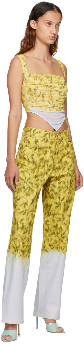 Tielko Miaou Miaou Tati Tank Top Žltá | 7031PM2SBD, 3
