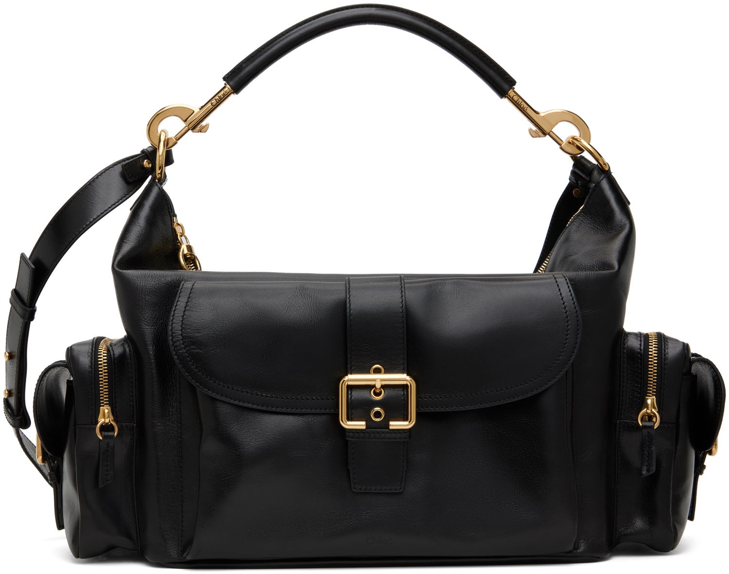 Kabelka CHLOÉ Chloé Large Camera Bag Čierna | CHC24AS532N83, 0