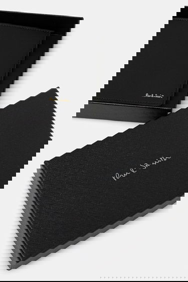 Peňaženka Paul Smith Paul Smith Leather Wallet with Multi-Stripe Trim Čierna | M1A.4832.CMULTI, 4