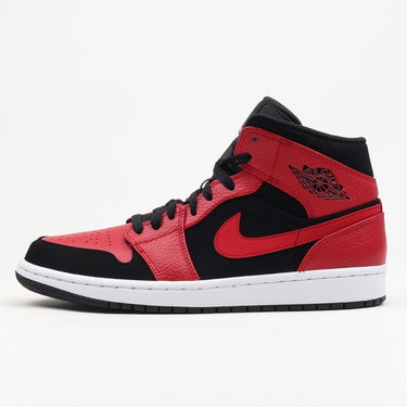 Tenisky a topánky Jordan Air Jordan 1 Mid "Bred" Čierna | 554724-054, 0