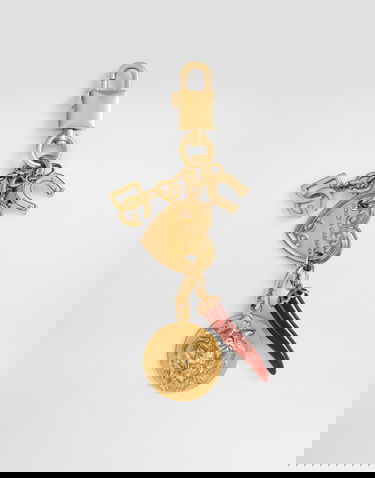 Kľúčenka Dolce & Gabbana Gold-Tone Keychain With Charms Metalická | BI3364A65708J901, 0
