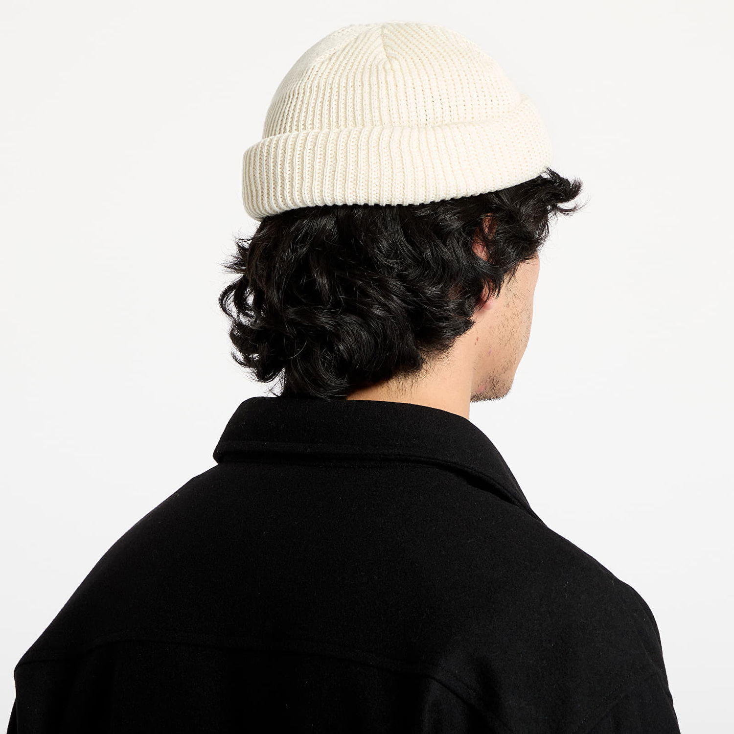 Kulicha Footshop Stone Knit Beanie with Embroidered Logo Biela | FTSHP_460, 1