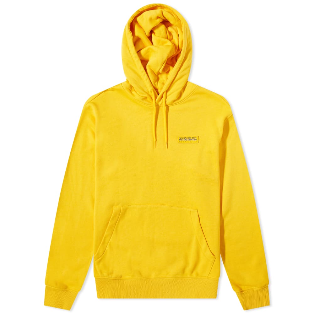 Mikina Napapijri Patch Logo Hoody Žltá | NP0A4GJ8-YE1, 0