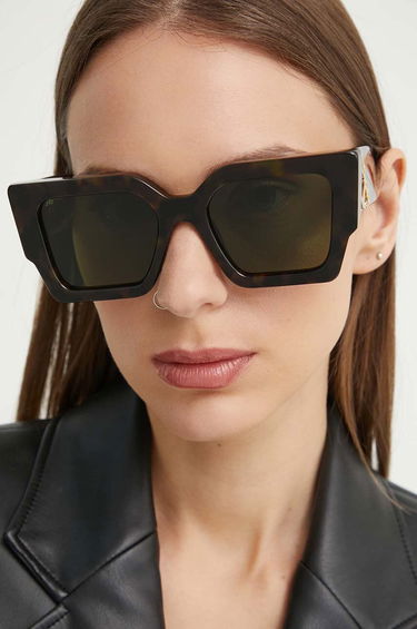 Slnečné okuliare Off-White Off-White Square Sunglasses Hnedá | OERI128.556055, 3