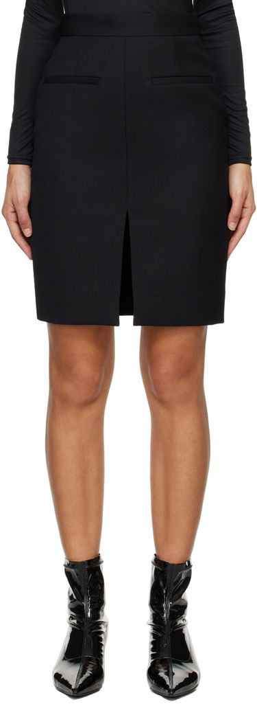 Sukňa Anine Bing Anine Bing Vena Miniskirt Čierna | A-04-4332-000, 0