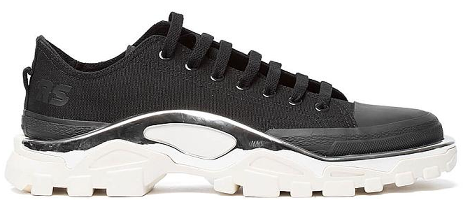 Tenisky a topánky adidas Originals Detroit Runner Raf Simons Black White Čierna | F34245, 0