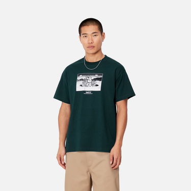 Tričko Carhartt WIP Relaxed Fit Graphic T-Shirt Zelené | I033964_9, 0