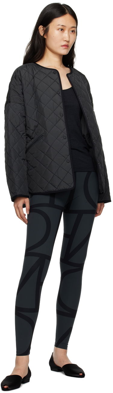 Legíny TOTEME TOTEME Women's Monogram Print Leggings Čierna | 213-248-777, 3
