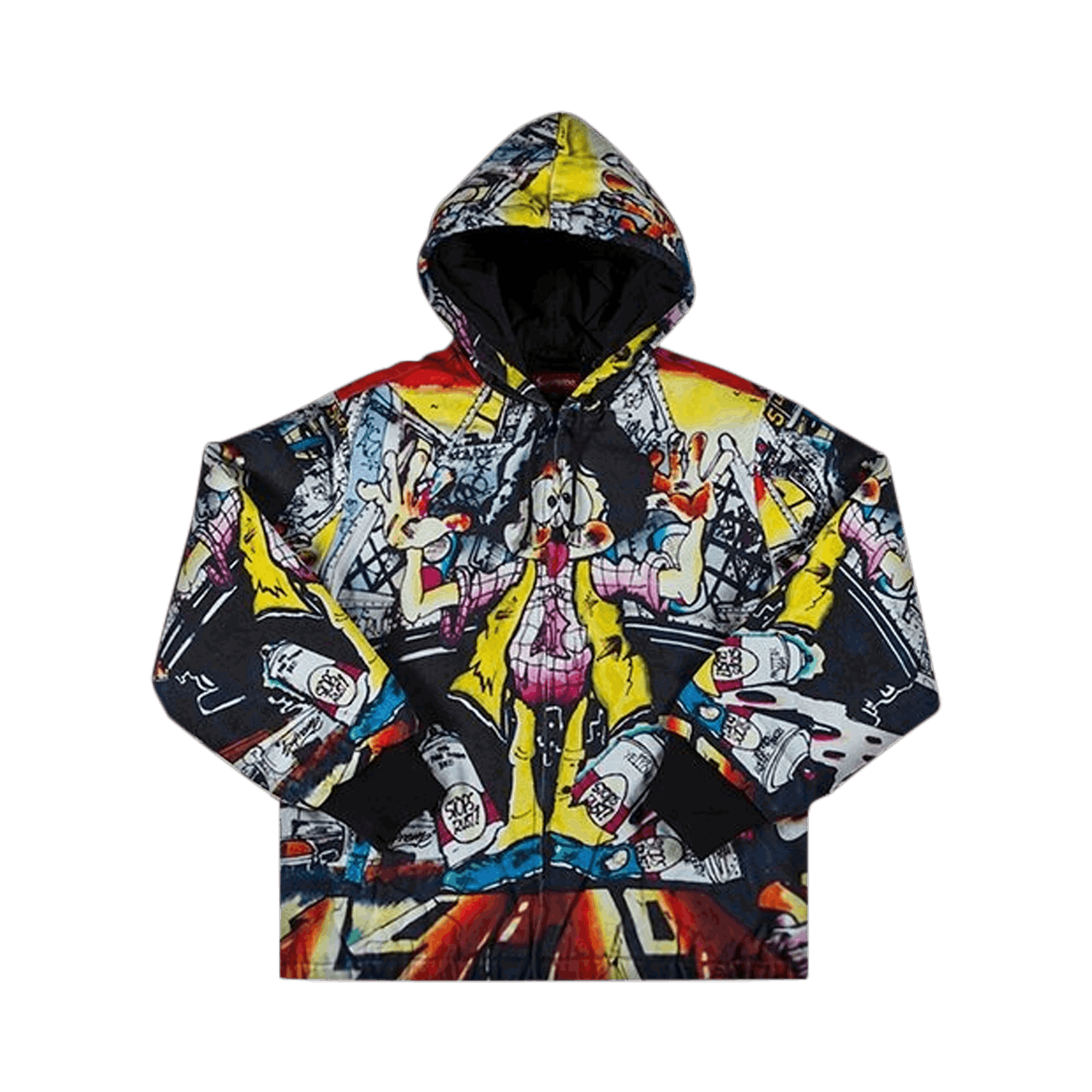 Bunda Supreme The Yard Hooded Work Jacket Rôznofarebný | SS18J48 MULTI, 0