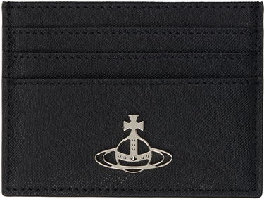 Peňaženka Vivienne Westwood Saffiano Card Holder Čierna | 54030006W-L001N-, 0